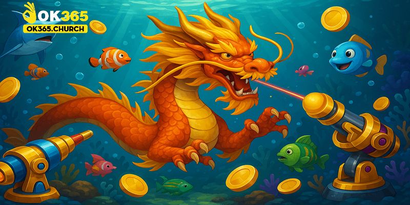 Bắn Cá Rồng kết hợp chiến lược và giải trí trong cuộc săn sinh vật biển