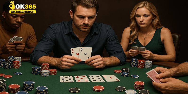 Poker kết hợp chiến thuật, kỹ năng và tâm lý để giành chiến thắng